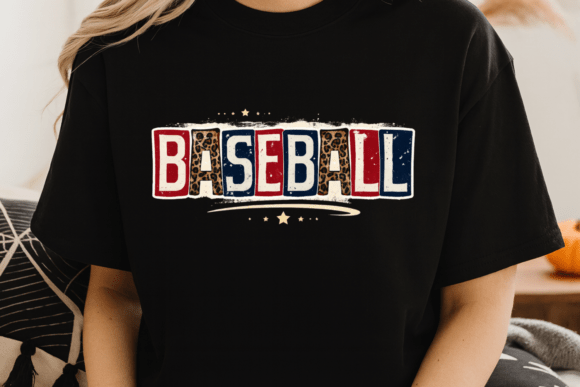 Baseball Leopard USA PNG: Bold Patriotic Design for Creators
