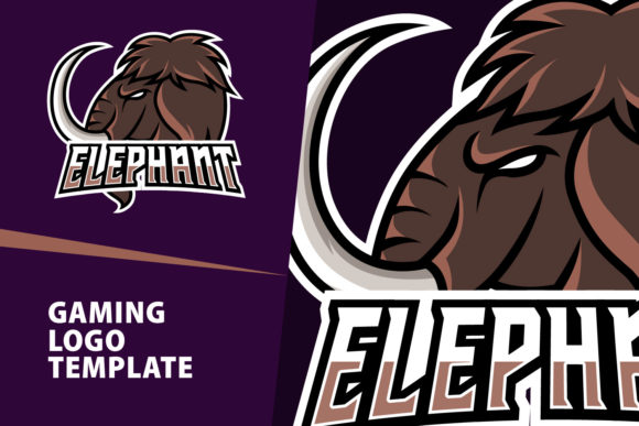 Command the Arena: The Power of an Elephant Mascot Logo