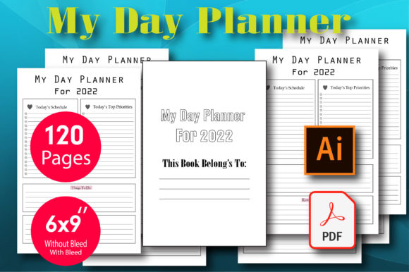 Day Planner Print Ready & KDPToday Plann: Your Summer Design Project