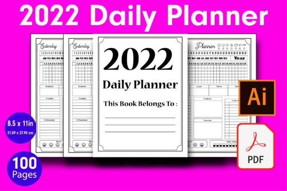 Designing a Successful 2022 Daily Planner for Print & KDP