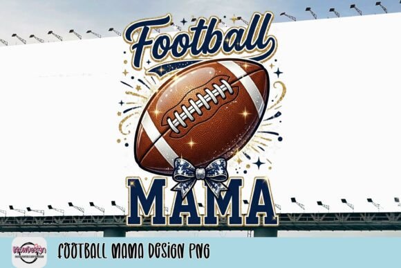 Football Mama Design PNG: Show Your Team Pride