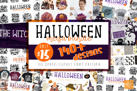 Halloween Mega Bundle: Your Complete Design Kit for Spooky Season