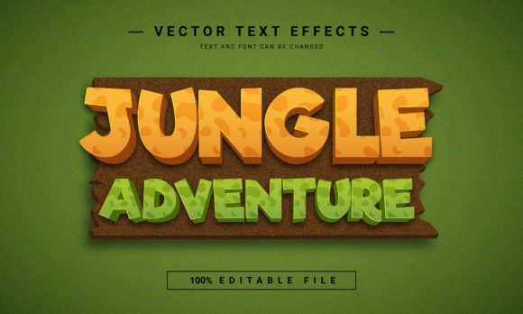 Jungle Adventure Text Effect: Bring Wild Typography to Life