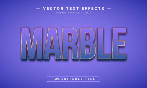 Marble Text Effect: Unlocking 100% Editable Eps Design