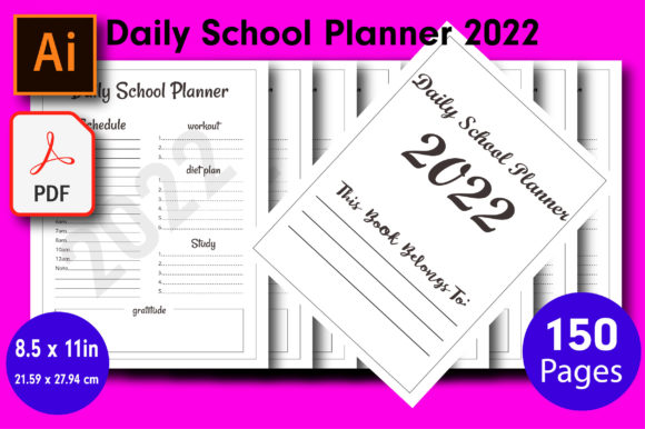 Plan for Success: Your 2022 Daily School Planner KDP Guide
