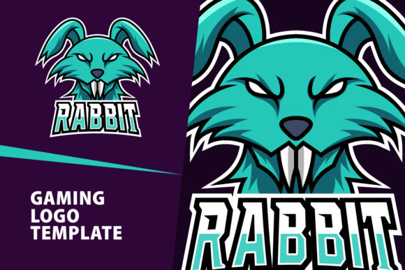 Rabbit Mascot Gaming Logo Design: Your Esport Branding Kit
