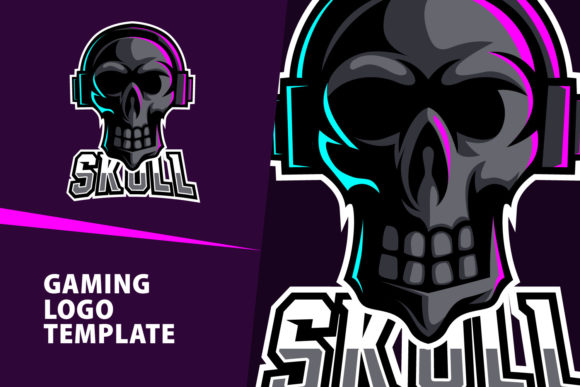 Skull Mascot Gaming Logo Design: Unleash Your Brand's Edge