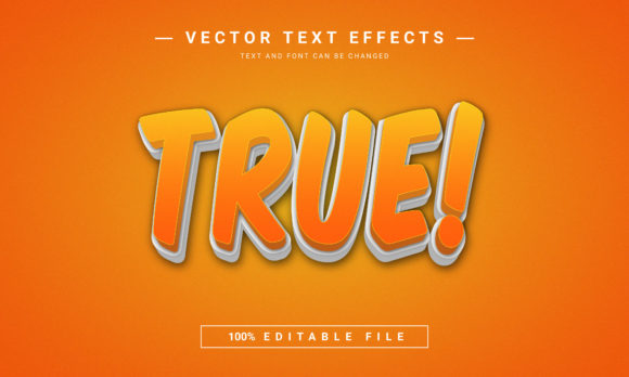 True Editable Text Effect: Unlocking Effortless 3D Typography