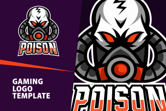 Unleash Your Brand's Edge with the Poison Mascot Design