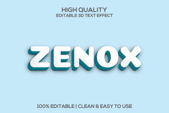 Zenox: Unlocking Creative 3D Typography